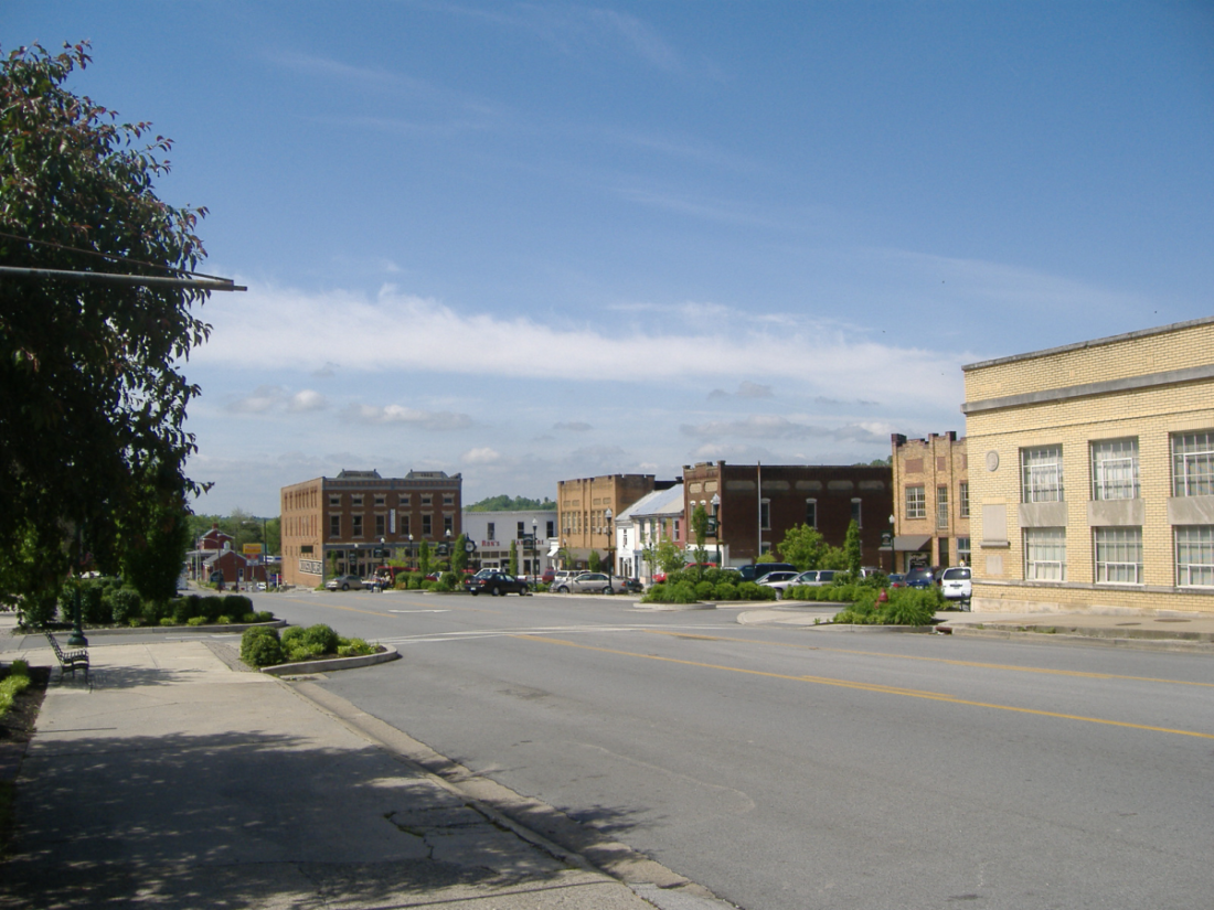 Greensburg town